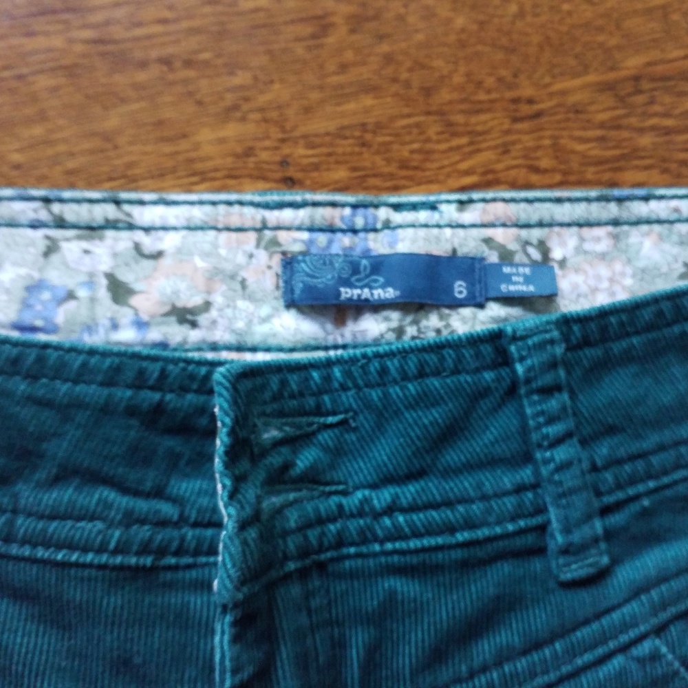 Prana Cord Shorts